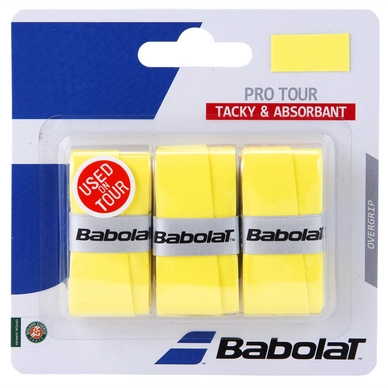 Overgrip Babolat Pro Tour X3 Gelb
