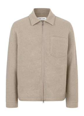 Cardigan Samsoe Samsoe Men Hannes Full Zip Seneca Rock