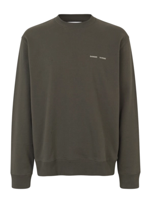 Pull Col Rond Samsoe Samsoe Men Norsbro Forest Night