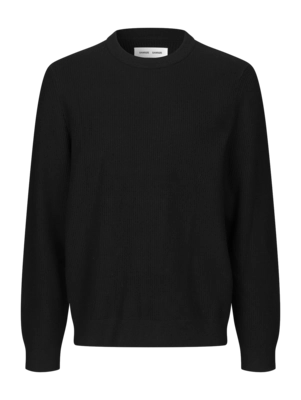 Pull Col Rond Samsoe Samsoe Men Sadem Sweater Black