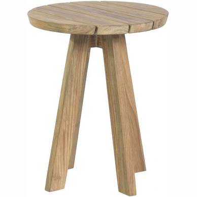 Bijzettafel Borek Tarifa Teak Ø45,5x57cm