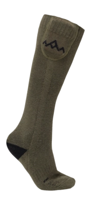 Socks Heat Experience Unisex Heated Everyday Socks V2 S Olive Green
