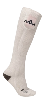 Socks Heat Experience Unisex Heated Everyday Socks with battery V2 M Cream