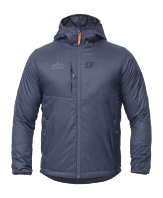 Jas Heat Experience Men Heated Hybrid Jacket Navy Blue