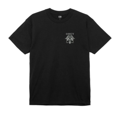 T-Shirt Obey Men Birds Of Justice Black