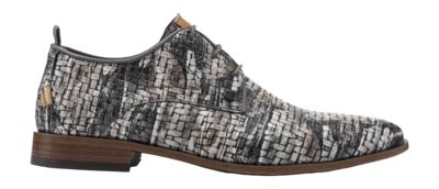 Anzugschuhe Rehab Greg Barock Herren Grey Pattern