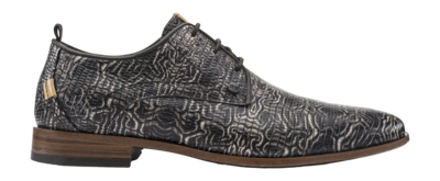 Anzugschuhe Rehab Greg Matrix Herren Pattern Dark Brown
