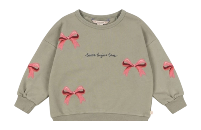 Pull Konges Sløjd Lou Bow Sweatshirt Tea