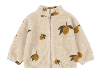Veste Konges Sløjd Jody Teddy Mon Grand Citron