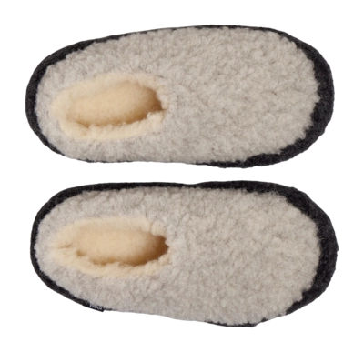 The Nordic Low - Foggy Grey_Charcoal Black - top view-_no-bg