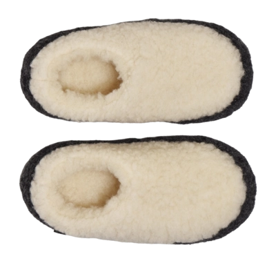 The Nordic Low - Natural_Charcoal Black - top view-_no-bg