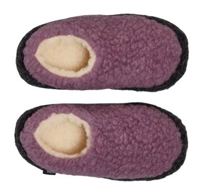 The Nordic Low - Lavender Lilac_Charcoal Black - top view-_no-bg