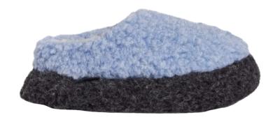Pantoffel Rue de Wool Unisex The Nordic Low Navy Blue Charcoal Black