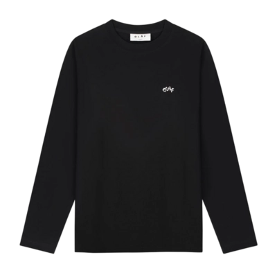 T-shirt Manches Longues Olaf Hussein Men Signature Tee Black