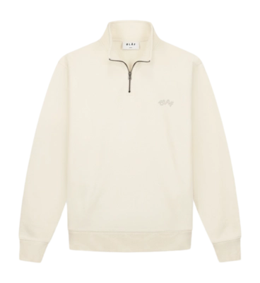 Pull Mockneck Olaf Hussein Men Signature Light Cream