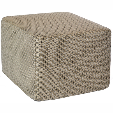 Poef Max&Luuk Ian AW Raffia 60 x 60 cm