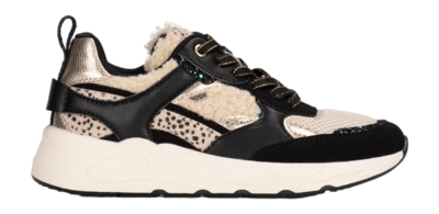 Sneaker POSH by Poelman Minion Damen Black With Beige