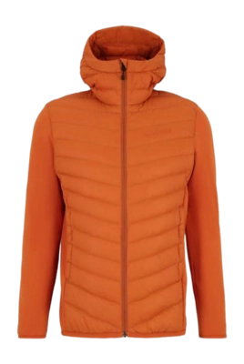 Veste Peak Performance Men Frost Down Hybrid Hood Gold Flame