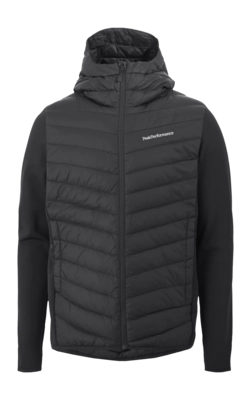 Jas Peak Performance Men Frost Down Hybrid Hood Black
