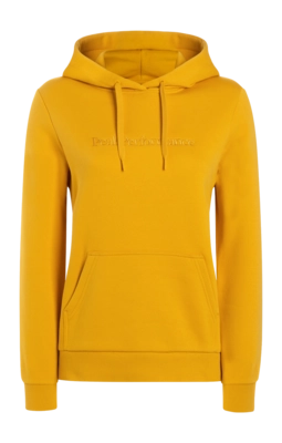 Sweat à Capuche Peak Performance Women Big Logo Hood Pure Gold