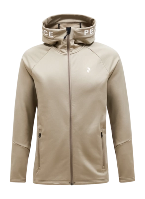Jacke Peak Performance Rider Zip Hood Herren Avid Beige Avid Beige