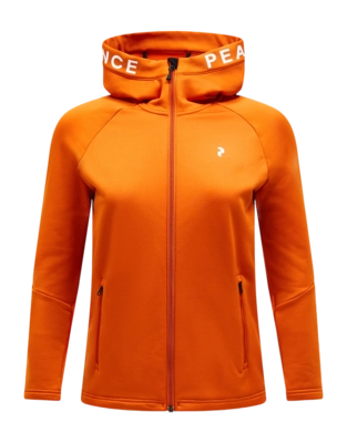 Veste Peak Performance Women Rider Zip Hood Gold Flame Gold Flame