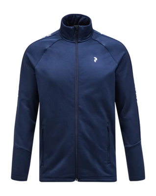 Jas Peak Performance Men Rider Zip Jacket Blue Shadow Blue Shadow