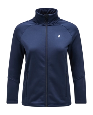 Jacke Peak Performance Rider Zip Jacket Damen Blue Shadow Blue Shadow