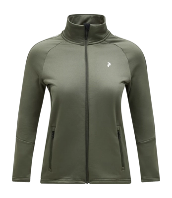 Jacke Peak Performance Rider Zip Jacket Damen Pine Needle Pine Needle