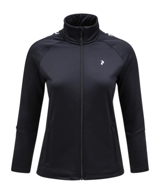 Jacke Peak Performance Rider Zip Jacket Damen Black Black