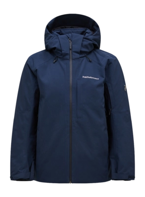 Ski Jacket Peak Performance Men Maroon Jacket Blue Shadow