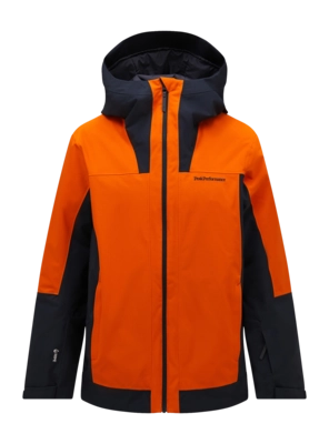 Skijacke Peak Performance Rider Tech Insulated Jacket Herren Gold Flame Black