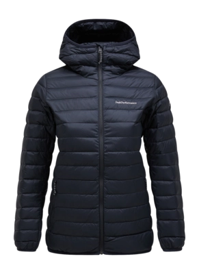 Jacket Peak Performance Women Down Liner Hood Jacket Black