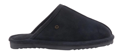 Pantoffel Warmbat Men Barron Suede Charcoal