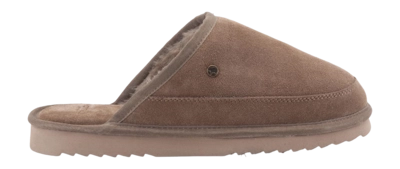 Pantoffel Warmbat Men Cowra Suede Mud