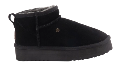 Boots Warmbat Women Durack Suede Plateau Black