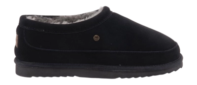 Pantoffel Warmbat Men Ebor Suede Black