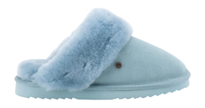 Pantoffel Warmbat Women Flurry Suede Cameo Blue