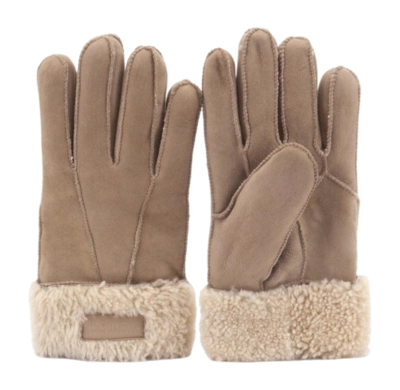 Handschoen Warmbat Women Lammy Patchwork Camel