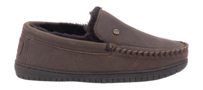 Pantoffel Warmbat Men Grizzly Cracked Leather Brown