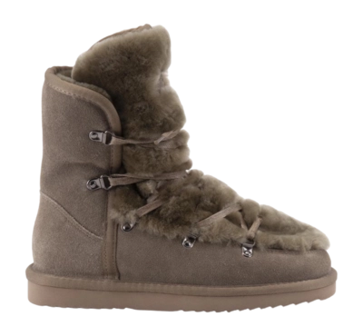 Boots Warmbat Women Moonbi Suede Moss