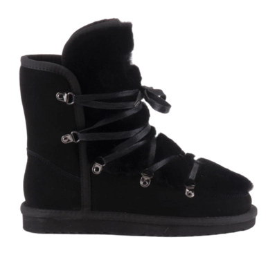 Boots Warmbat Women Moonbi Suede Black