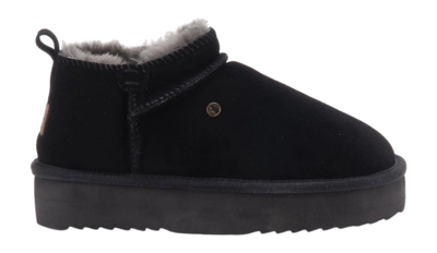 Slippers Warmbat Women Tanbar Suede Platform Black