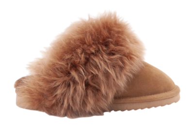 Pantoffel Warmbat Women Wagga Suede Rust