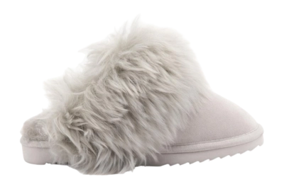Pantoffel Warmbat Women Wagga Suede Cement