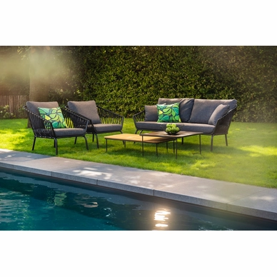 2022 Jikan sofa set black rope black cushion panther black + Taiyo coffee table set alu black - teak_preview