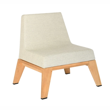 Tuinstoel Borek Hybrid Teak Alu Antraciet / Prato Shell