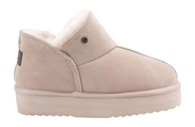 Pantoffel Warmbat Women Willow Suede Plateau Blush