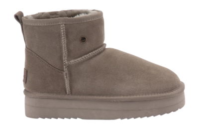 Boots Warmbat Women Wallaby Suede Plateau Moss