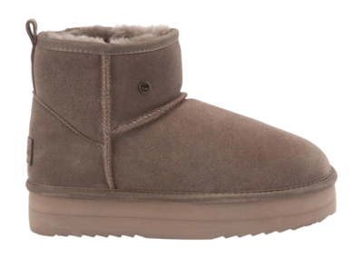 Boots Warmbat Women Wallaby Suede Plateau Mud